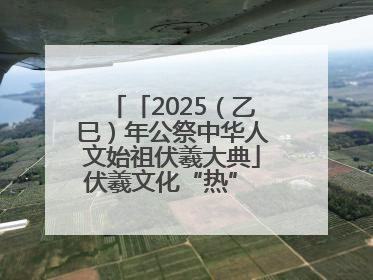 「2025（乙巳）年公祭中华人文始祖伏羲大典」伏羲文化“热” 天水文旅“火”