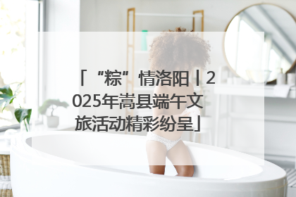 “粽”情洛阳丨2025年嵩县端午文旅活动精彩纷呈