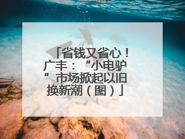 省钱又省心！广丰：“小电驴”市场掀起以旧换新潮（图）