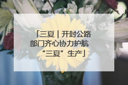 三夏｜开封公路部门齐心协力护航“三夏”生产