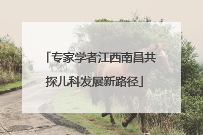 专家学者江西南昌共探儿科发展新路径