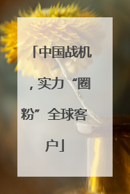 中国战机，实力“圈粉”全球客户