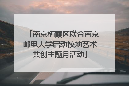 南京栖霞区联合南京邮电大学启动校地艺术共创主题月活动