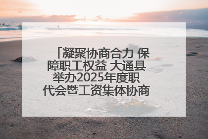 凝聚协商合力 保障职工权益 大通县举办2025年度职代会暨工资集体协商现场观摩交流活动