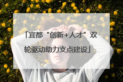 宜都“创新+人才”双轮驱动助力支点建设