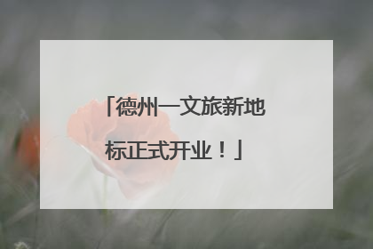 德州一文旅新地标正式开业！