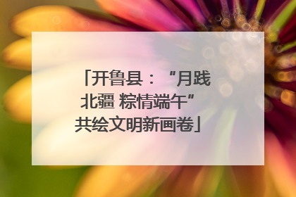 开鲁县：“月践北疆 粽情端午”共绘文明新画卷