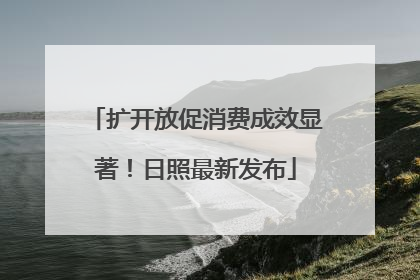 扩开放促消费成效显著！日照最新发布