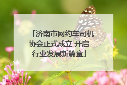 济南市网约车司机协会正式成立 开启行业发展新篇章