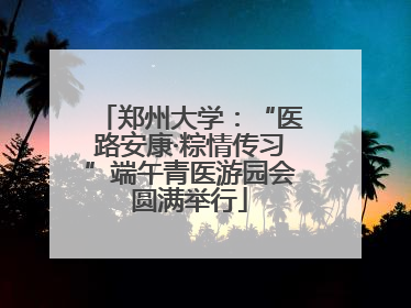郑州大学：“医路安康·粽情传习”端午青医游园会圆满举行