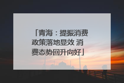 青海：提振消费政策落地显效 消费态势回升向好