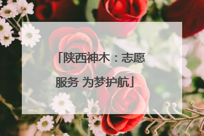 陕西神木：志愿服务 为梦护航