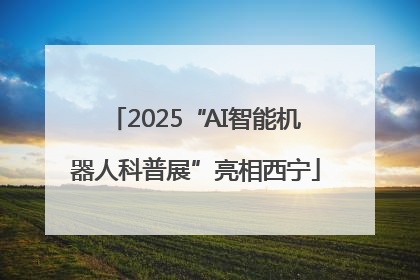 2025“AI智能机器人科普展”亮相西宁