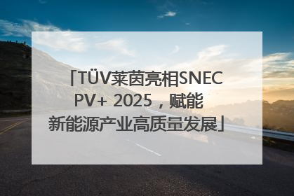 TÜV莱茵亮相SNEC PV+ 2025，赋能新能源产业高质量发展